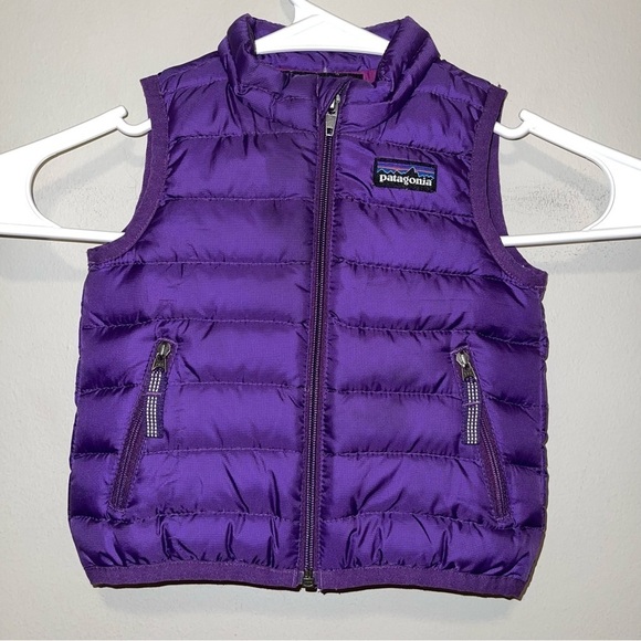 Patagonia Baby Down Vest Size 6 Months - Picture 5 of 5